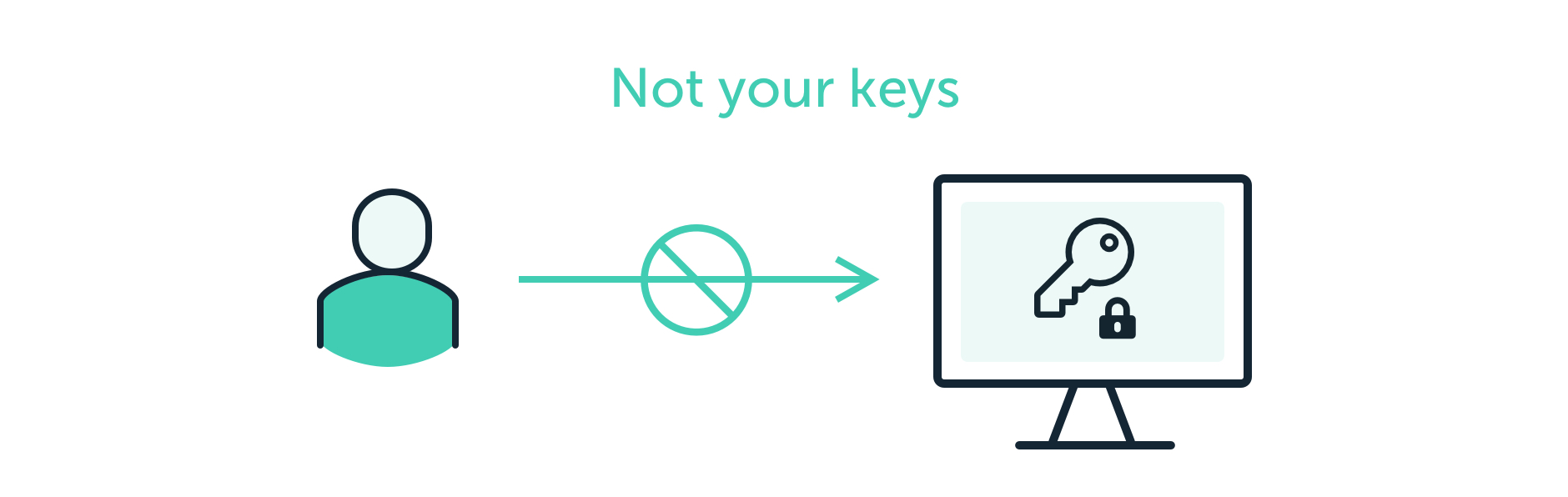 Not your keys, not your bitcoins