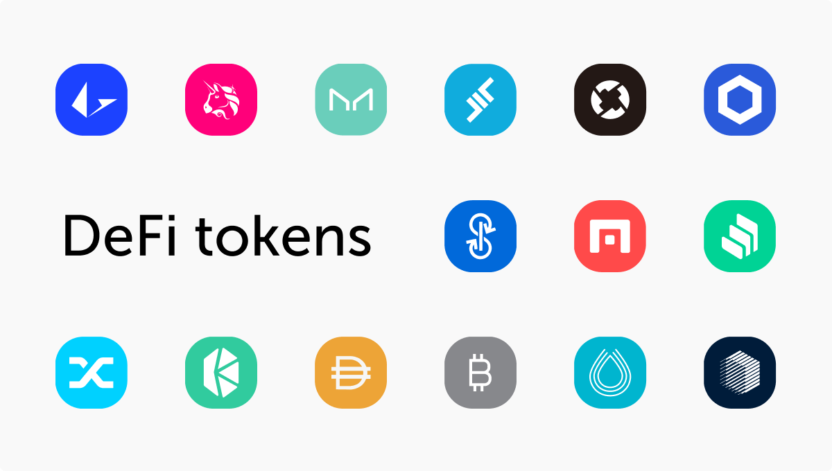 DeFi tokens